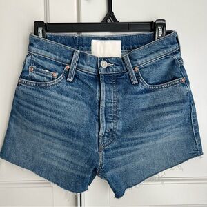 Mother Superior The Tomcat Kick Fray Shorts Playing with Scissors Size 25